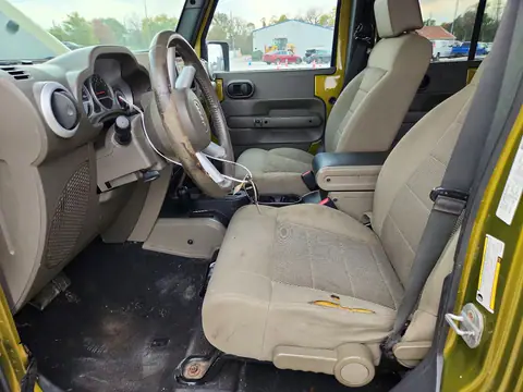 1J4GA59148L598859 — 2008 Jeep Wrangler, Передняя часть, фото до ремонта