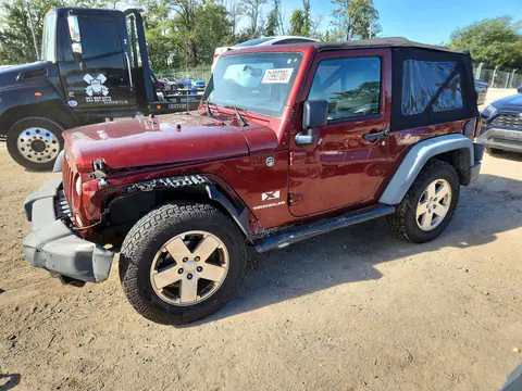 1J4FA24128L556613 — 2008 Jeep Wrangler, Передняя часть, фото до ремонта