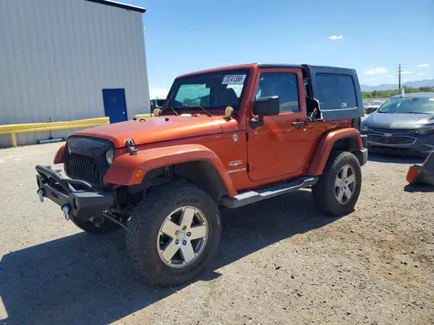 1J4FA54129L722941 — 2009 Jeep Wrangler, Задняя часть (Rear End), фото до ремонта