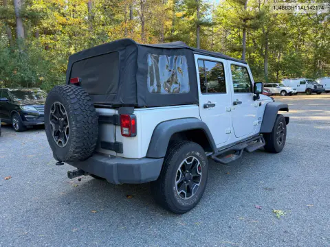 2010 Jeep Wrangler Unlimited Sport VIN 1J4BB3H11AL142174 фото 4