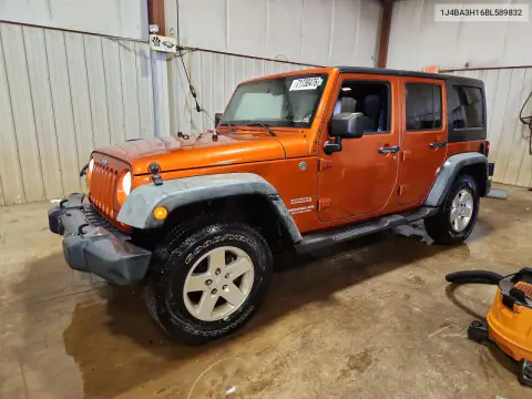 2011 Jeep Wrangler Unlimited Sport VIN 1J4BA3H16BL589832 фото 1