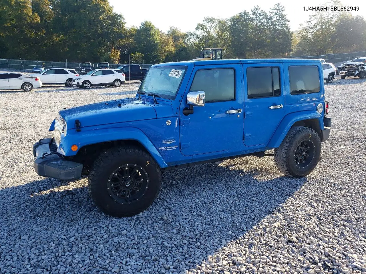 2011 Jeep Wrangler Unlimited Sahara VIN 1J4HA5H15BL562949 фото 1