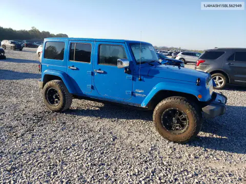 2011 Jeep Wrangler Unlimited Sahara VIN 1J4HA5H15BL562949 фото 4