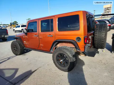 2011 Jeep Wrangler Unlimited Sahara VIN 1J4BA5H13BL604184 фото 2