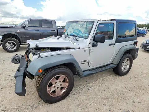 1C4GJWAG6CL206954 — 2012 Jeep Wrangler, Передняя часть (Front End), фото до ремонта