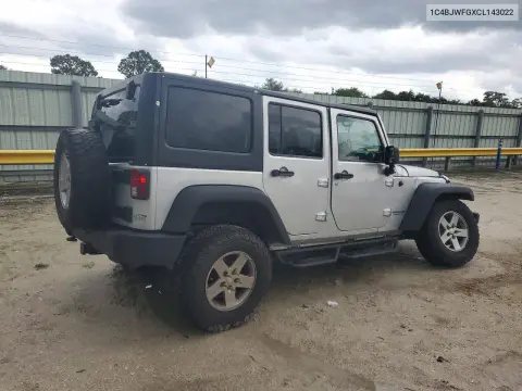 2012 Jeep Wrangler Unlimited Rubicon VIN 1C4BJWFGXCL143022 фото 3