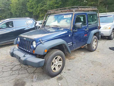 1C4AJWAG8DL562085 — 2013 Jeep Wrangler, Передняя часть (Front End), фото до ремонта