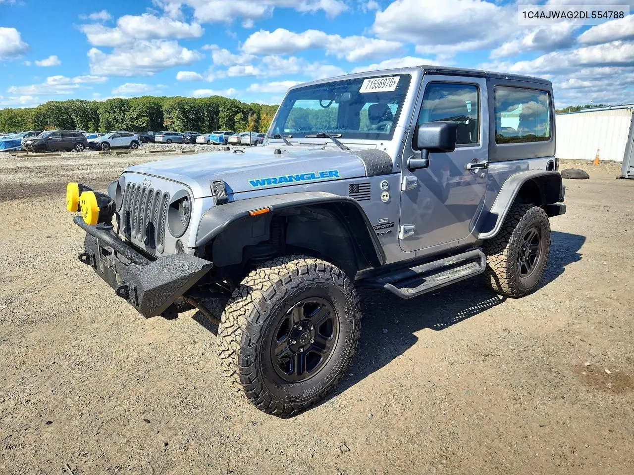2013 Jeep Wrangler VIN 1C4AJWAG2DL554788 фото 1