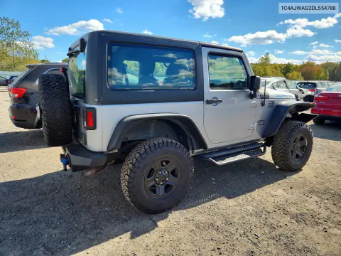 2013 Jeep Wrangler VIN 1C4AJWAG2DL554788 фото 3