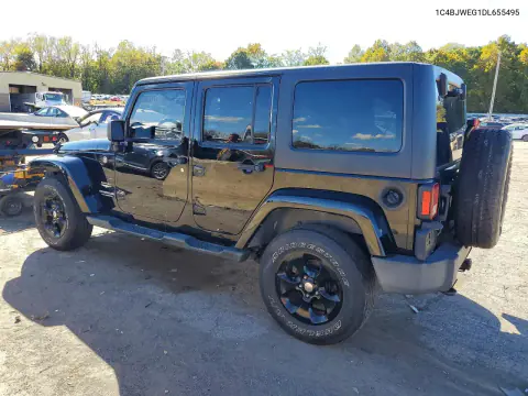 2013 Jeep Wrangler Unlimited Sahara VIN 1C4BJWEG1DL655495 фото 2