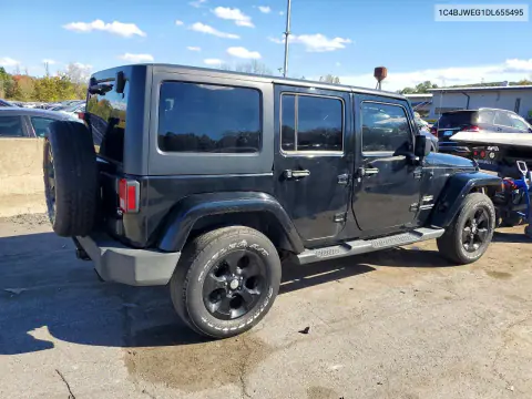 2013 Jeep Wrangler Unlimited Sahara VIN 1C4BJWEG1DL655495 фото 3