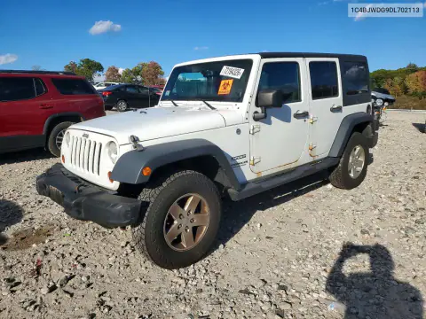 2013 Jeep Wrangler Unlimited Sport VIN 1C4BJWDG9DL702113 фото 1