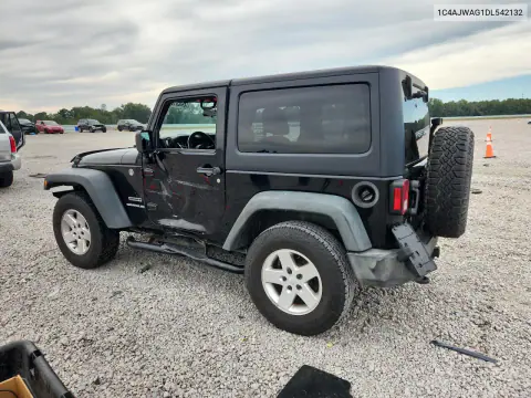2013 Jeep Wrangler Sport VIN 1C4AJWAG1DL542132 фото 2