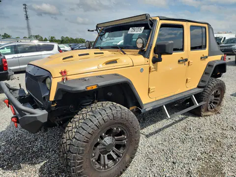 1C4BJWDG1DL685095 — 2013 Jeep Wrangler, Задняя часть, фото до ремонта
