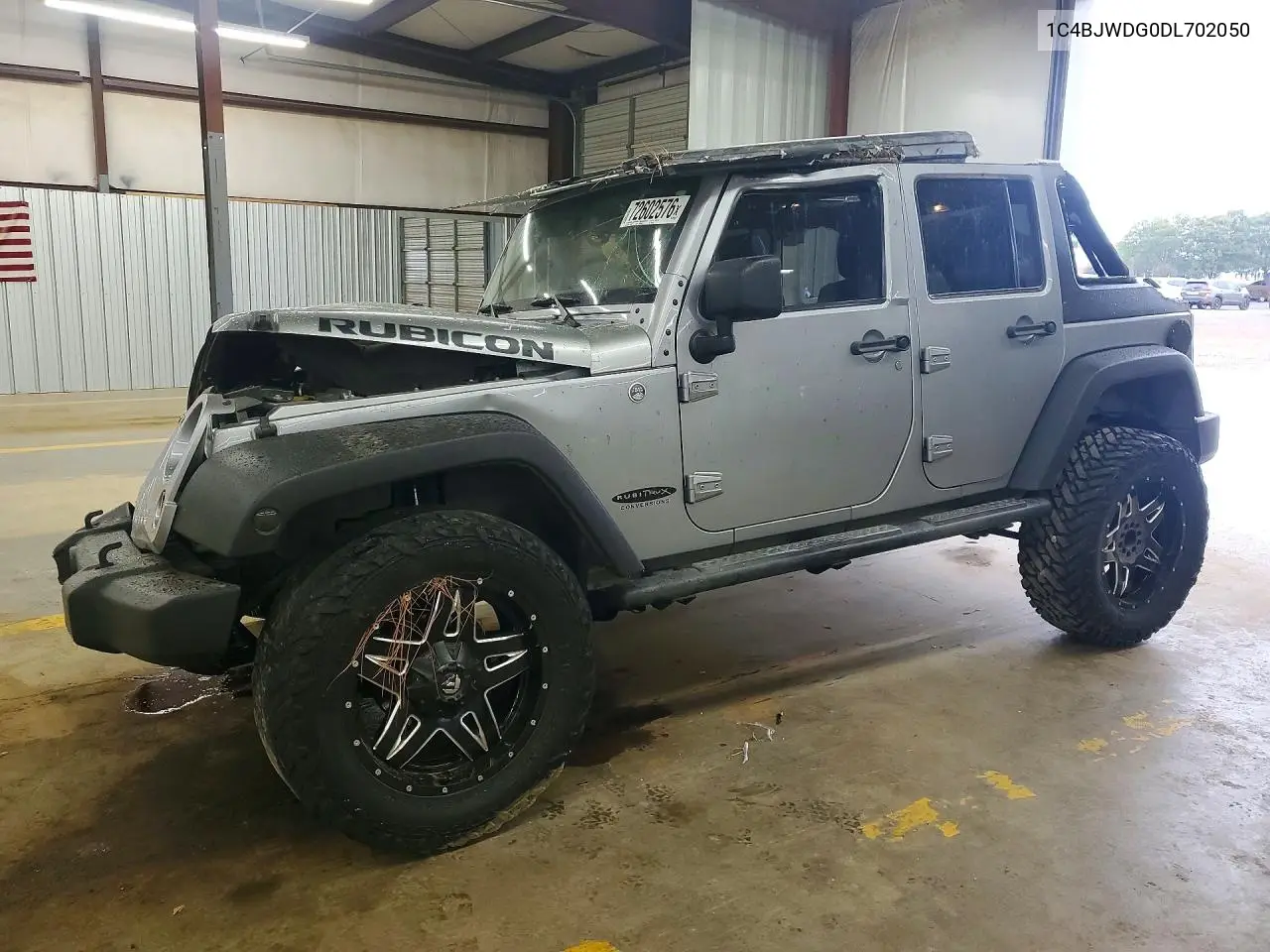 2013 Jeep Wrangler Unlimited Sport VIN 1C4BJWDG0DL702050 фото 1