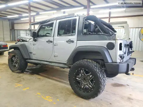 2013 Jeep Wrangler Unlimited Sport VIN 1C4BJWDG0DL702050 фото 2