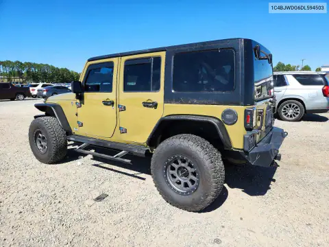 1C4BJWDG6DL594503 — 2013 Jeep Wrangler, фото 2 с аукциона Copart, Механические повреждения
