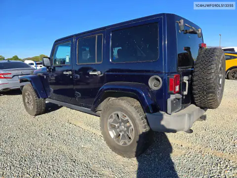 1C4HJWFG9DL513355 — 2013 Jeep Wrangler, фото 2 с аукциона Copart, Мелкие вмятины и царапины