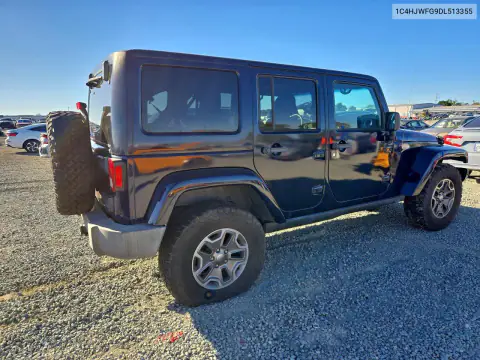 1C4HJWFG9DL513355 — 2013 Jeep Wrangler, фото 3 с аукциона Copart, Мелкие вмятины и царапины
