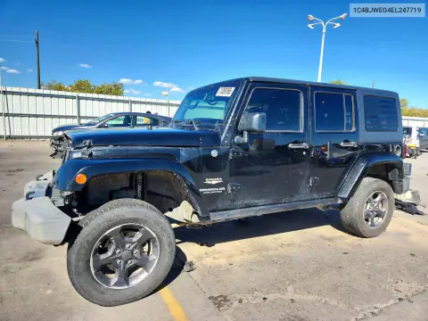 1C4BJWEG4EL247719 — 2014 Jeep Wrangler, Передняя часть, фото до ремонта