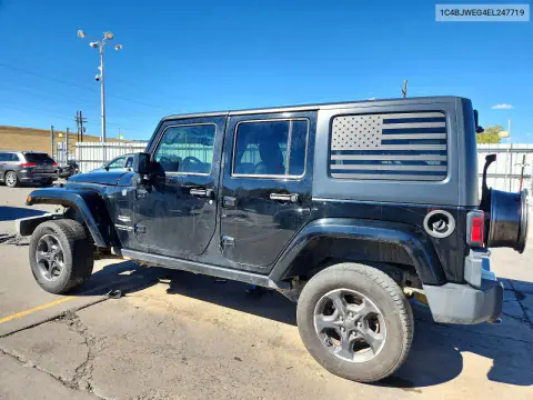 2014 Jeep Wrangler Unlimited Sahara VIN 1C4BJWEG4EL247719 фото 2