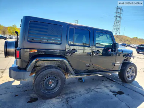 2014 Jeep Wrangler Unlimited Sahara VIN 1C4BJWEG4EL247719 фото 3