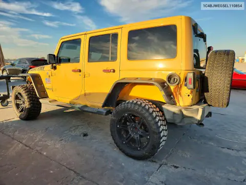 2014 Jeep Wrangler Unlimited Sahara VIN 1C4BJWEG5EL110854 фото 2