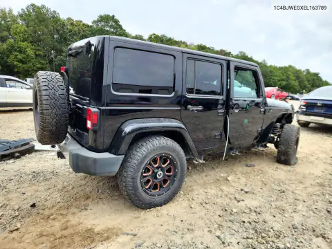 2014 Jeep Wrangler Unlimited Sahara VIN 1C4BJWEGXEL163789 фото 3