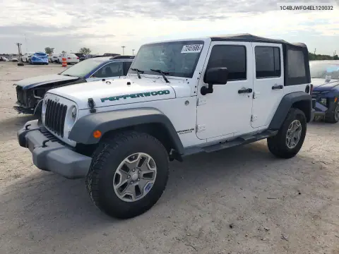 1C4BJWFG4EL120032 — 2014 Jeep Wrangler, Механические повреждения, фото до ремонта