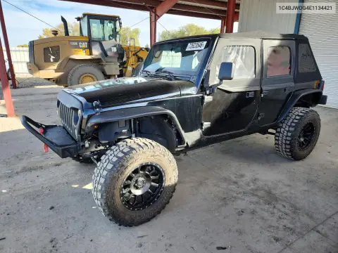 2014 Jeep Wrangler Sport VIN 1C4BJWDG4E1134421 фото 1