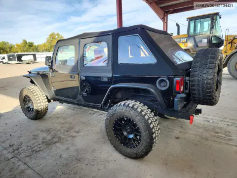 2014 Jeep Wrangler Sport VIN 1C4BJWDG4E1134421 фото 2