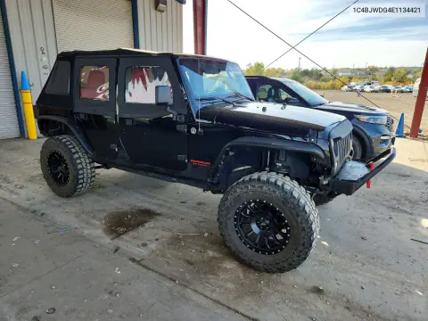 2014 Jeep Wrangler Sport VIN 1C4BJWDG4E1134421 фото 4