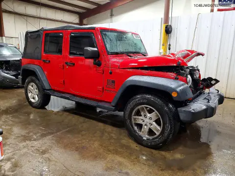 2014 Jeep Wrangler Unlimited Sport VIN 1C4BJWDG7EL148880 фото 4