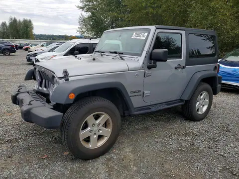 1C4AJWAG6FL507086 — 2015 Jeep Wrangler, Передняя часть (Front End), фото до ремонта