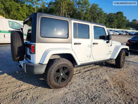 2015 Jeep Wrang VIN 1C4BJWDG5FL622195 фото 3