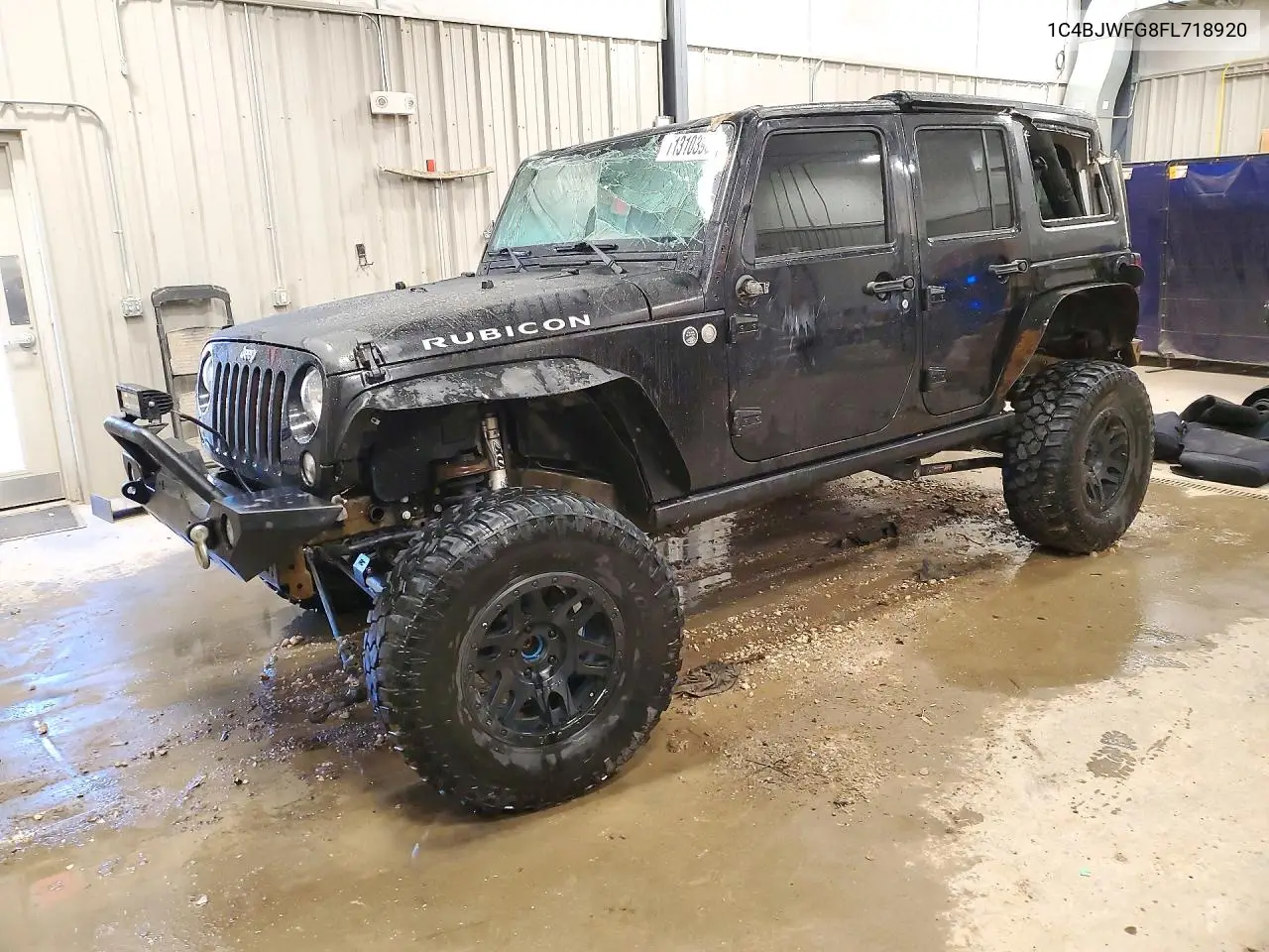 2015 Jeep Wrangler Unlimited Rubicon VIN 1C4BJWFG8FL718920 фото 1