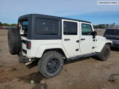 2015 Jeep Wrangler Unlimited Sahara VIN 1C4BJWEG3FL758095 фото 3