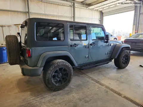 2015 Jeep Wrangler Unlimited Sport VIN 1C4BJWDG7FL654369 фото 3