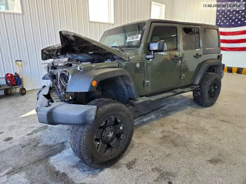 2015 Jeep Wrangler Unlimited Sport VIN 1C4BJWDG8FL539747 фото 1