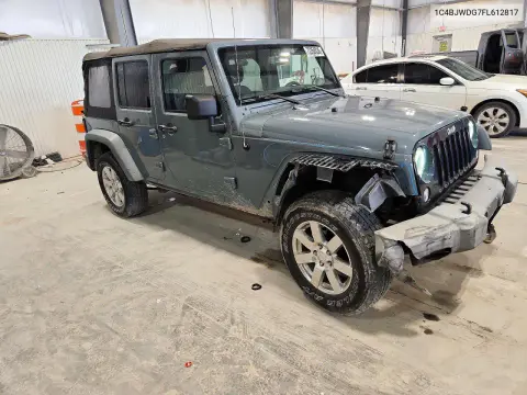 2015 Jeep Wrangler Unlimited Sport VIN 1C4BJWDG7FL612817 фото 4