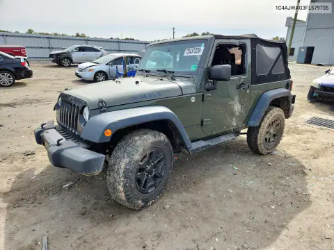 2015 Jeep Wrangler Sport VIN 1C4AJWAG3FL579735 фото 1