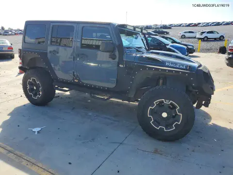 2015 Jeep Wrangler Unlimited Sport VIN 1C4BJWDG3FL619019 фото 4