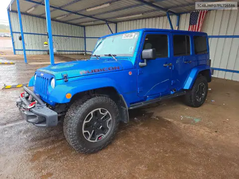 1C4BJWFG7FL726586 — 2015 Jeep Wrangler, Сторона, фото до ремонта
