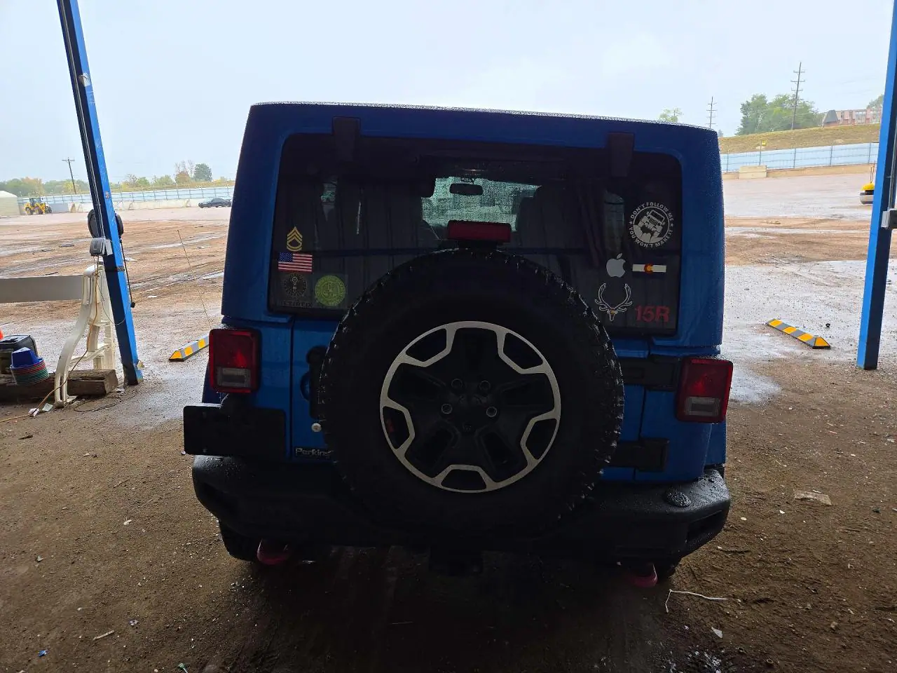 1C4BJWFG7FL726586 — 2015 Jeep Wrangler, фото 6 с аукциона Copart, Сторона