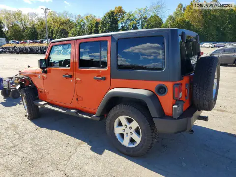 2015 Jeep Wrangler Unlimited Sport VIN 1C4BJWDG7FL682205 фото 2