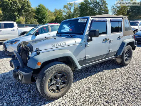 1C4BJWDG5FL555128 — 2015 Jeep Wrangler, Мелкие вмятины и царапины, фото до ремонта