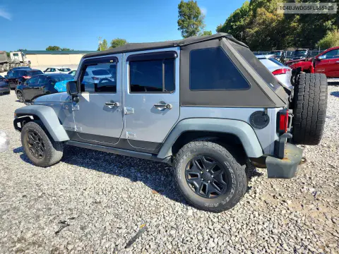 2015 Jeep Wrangler Unlimited Sport VIN 1C4BJWDG5FL555128 фото 2