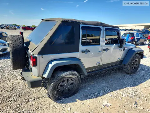2015 Jeep Wrangler Unlimited Sport VIN 1C4BJWDG5FL555128 фото 3