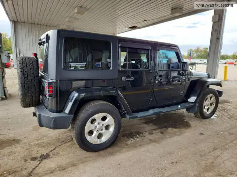 2015 Jeep Wrangler Unlimited Sahara VIN 1C4BJWEG4FL630318 фото 3