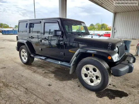 2015 Jeep Wrangler Unlimited Sahara VIN 1C4BJWEG4FL630318 фото 4